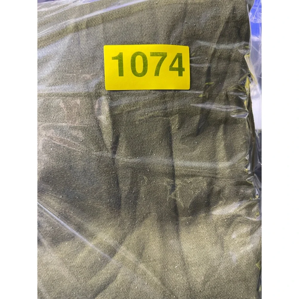 Jordan Crewneck Sweatshirt Cotton Polyester Olive Green Small Mens